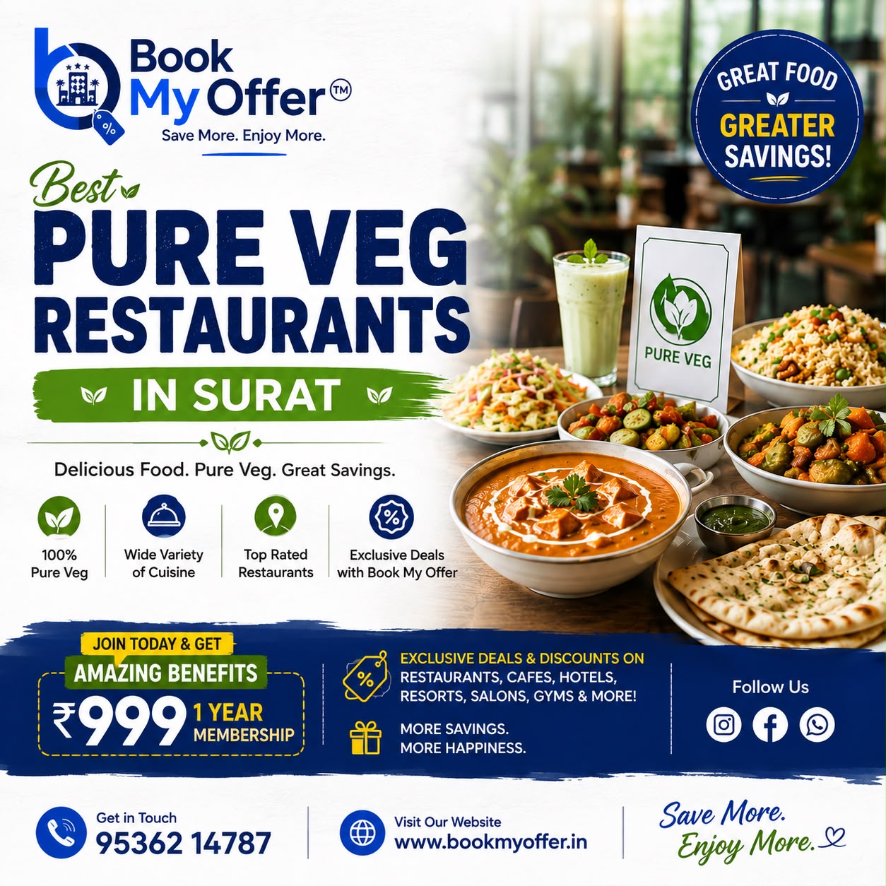 Best Pure Veg Restaurants in Surat