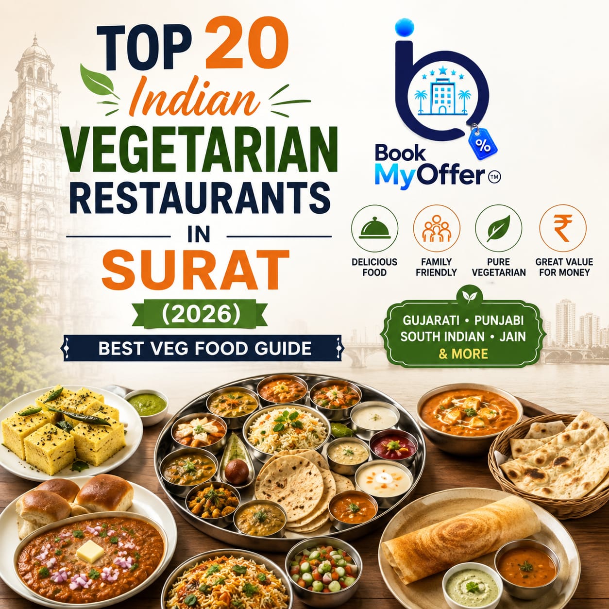 top 20 vegetable restaurant in surat