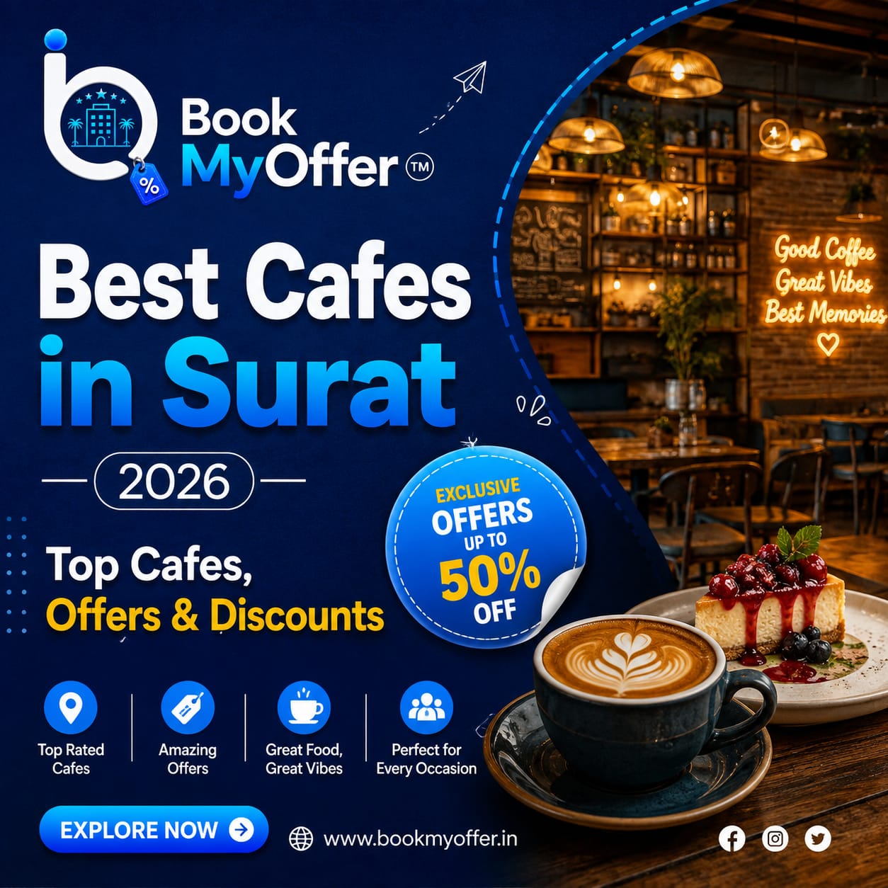 10 Best Cafes in surat You Must Visit in 2026